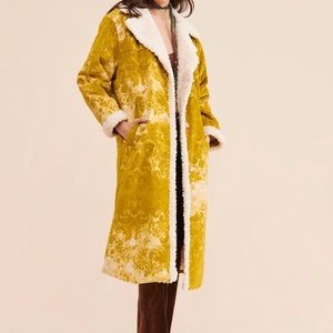 Urban Outfitters Asher Faux Shearling Coat.